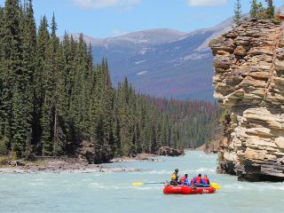 Athabasca Canyon Run Family Rafting: Class II Plus Rapids