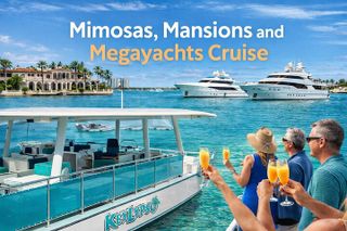 Mimosas, Mansions & Megayachts Tour