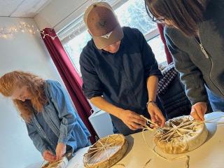Stoney Drum Making Workshops at Listen Studios
