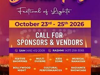 North York Diwali Fest - Festival Of Lights 2026