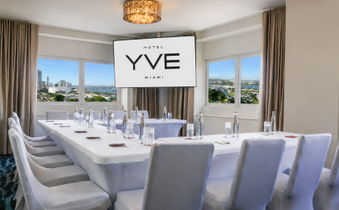 Penthouse Meeting Space at Hotel YVE Miami