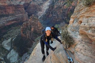 Zion National Park Angels Landing With Permit!!