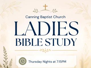Ladies Bible Study