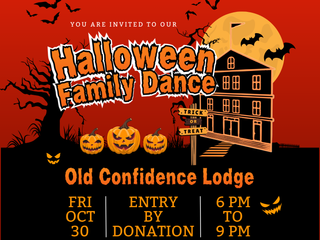Halloween Family Dance — Old Confidence Lodge | South Shore's Historic Event Venue | Nova Scotia