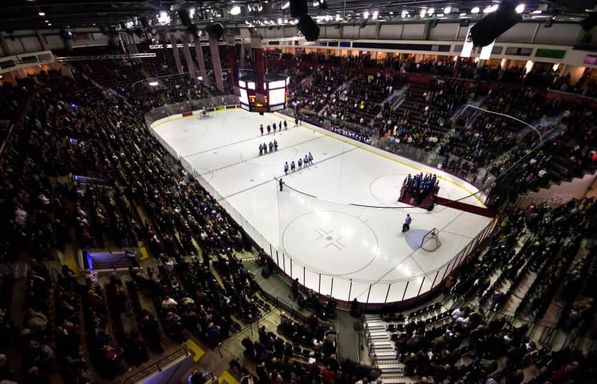 Windsor Spitfires at Brampton Steelheads