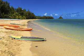 Secret Island Beach Activities from Kualoa Ranch