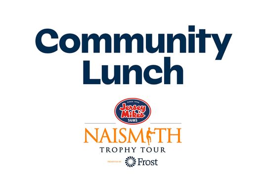 Naismith Trophy Tour Community Lunch