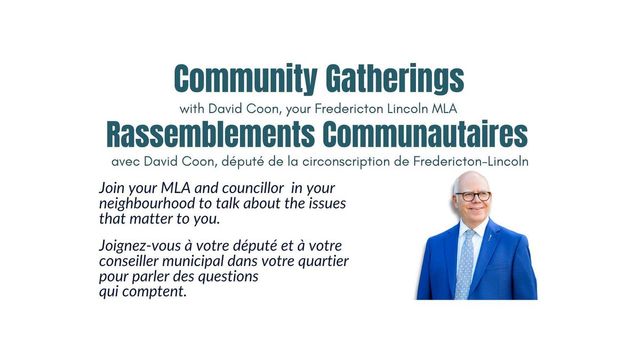 Skyline Acres Community Gathering with MLA David Coon and Councillor Greg Ericson