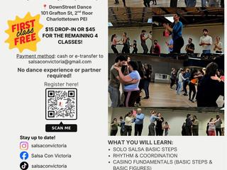 Cuban Salsa (Casino) - Absolute Beginners (5 weeks - last series for 2026! first class free!)