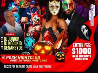 Scream 4 Halloween Suits & Heels Masquerade Edition