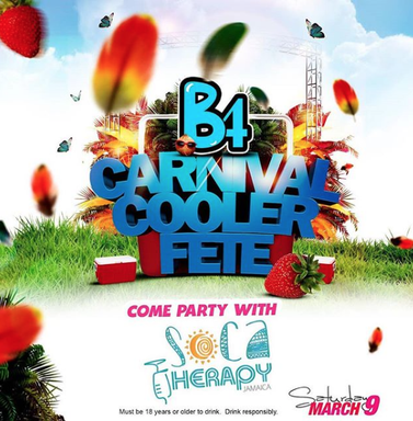 B4 Carnival Cooler Fete
