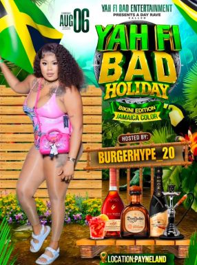 YAH FI BAD HOLIDAY BIKINI EDITION JAMAICA COLOR