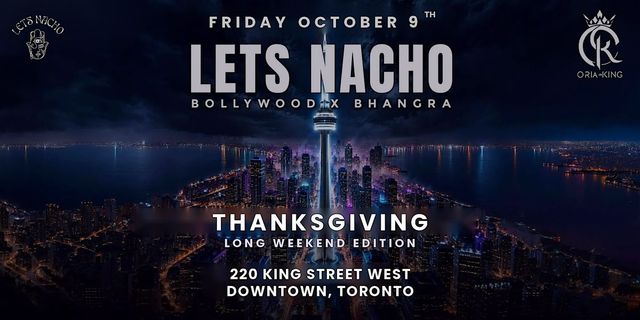 LETS NACHO | Bollywood & Bhangra Party