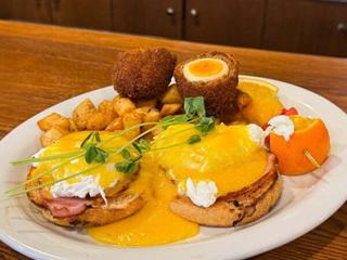 Weekends Are For Eggs Benedict at The Georgetown Pub
