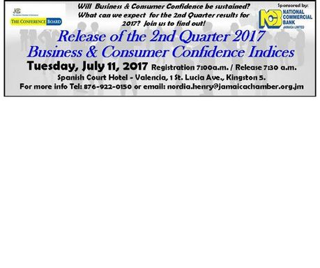 2017 Business & Consumer Confidence Indices Release-2nd Quarter