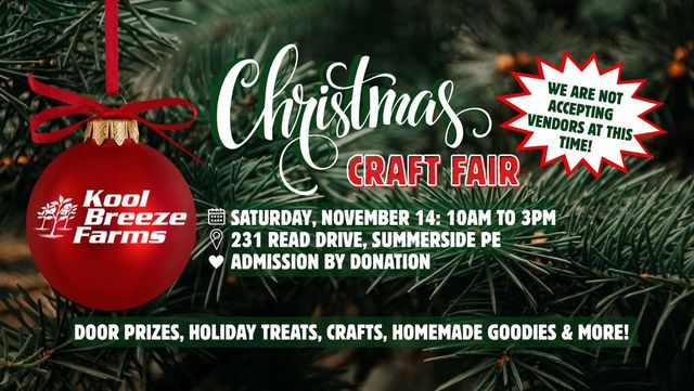 Kool Breeze Farms Christmas Craft Fair