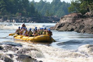 Medium Intensity Rafting on the Ottawa River | Day Trip