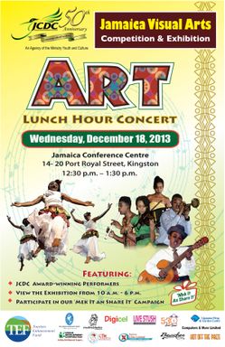 JCDC Jamaica Visual Arts Competition & Exhibition