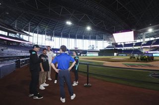 Miami Marlins Behind-the-Scenes Tour of LoanDepot Park