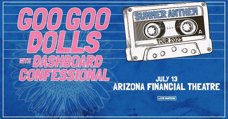 Goo Goo Dolls with Dashboard Confessional: Summer Anthem Tour 2025