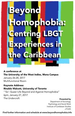 Beyond Homophobia: Centring LGBT Experiences in the Caribbean