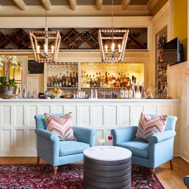 Wilks' Bar and Terrace at Langdon Hall