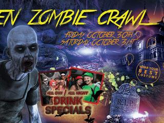 MIAMI ZOMBIE CRAWL - Halloween Bar Crawl -Party Pass to 8+ Bars