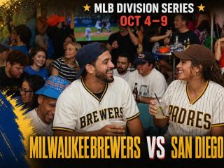 Padres vs Brewers MLB Division Series at Grails