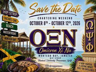 Omicron Xi Nu Charter Celebration Weekend