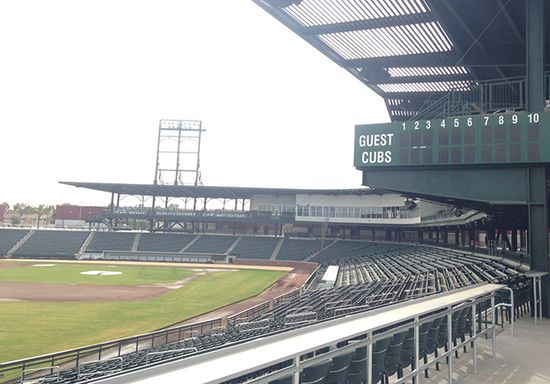 Sloan Park, spring training site of the Chicago Cubs