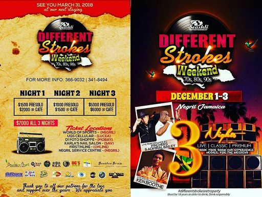 Different Strokes Weekend Night 1