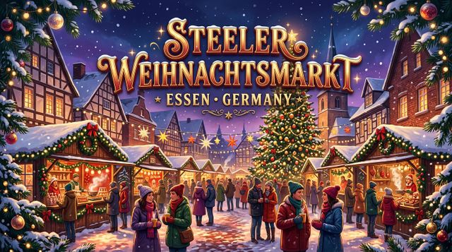Steeler Weihnachtsmarkt 2026-2027 – 50. Jubiläum in Essen-Steele