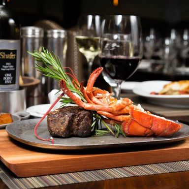 black & blue Steak and Crab - Buffalo