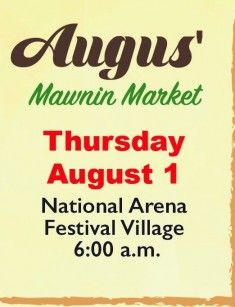 Augus' Mawnin Market