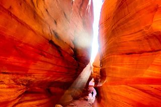 Peek-a-Boo Slot Canyon Small Group Tour from Kanab, Utah!