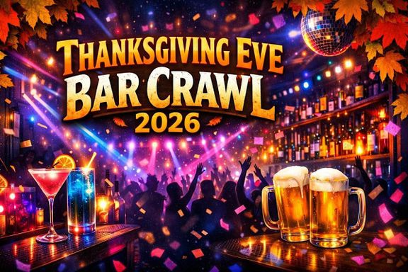 Miami Official Thanksgiving Eve Bar Crawl 2026