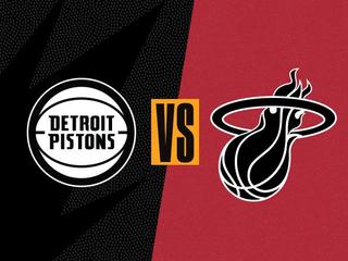 Detroit Pistons vs Miami HEAT