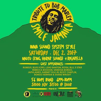 Smile Jamaica Dub Party 2017