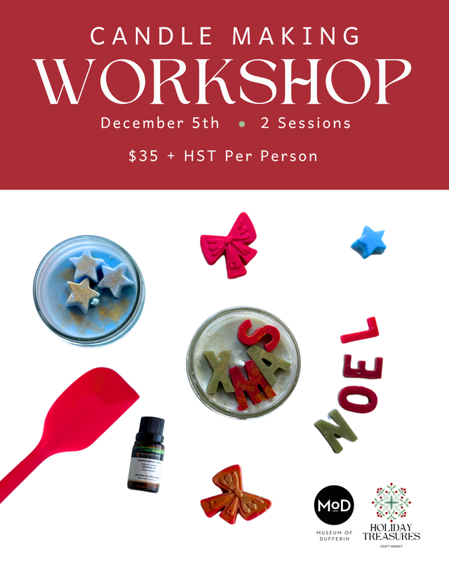 Holiday Treasures Workshop - Candle Making