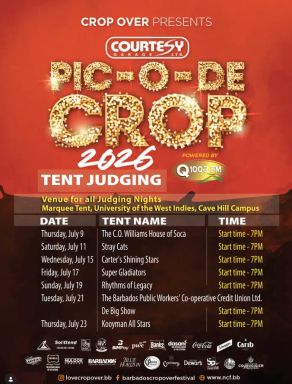 Pic-O-De-Crop Tent Judging