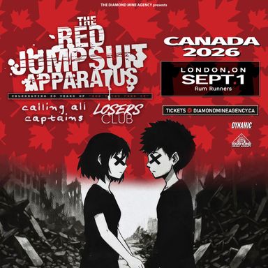 THE RED JUMPSUIT APPARATUS – ‘Don’t You Fake It’ 20th Anniversary Tour