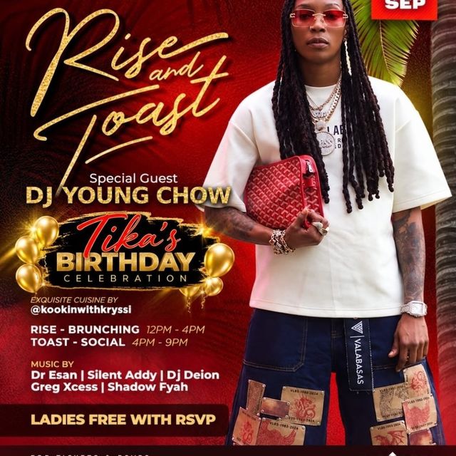Rise and Toast #1 Caribbean Brunch Party & Tika
