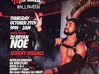 “LOCKER ROOM” Thursdays : HALLOWEEN EDITION