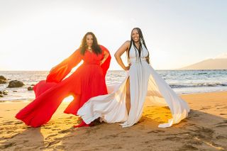 Maui Hi Flying Dress Private Photoshoot Experience