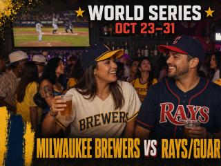 Rays/Guardians vs Brewers World Series at Grails