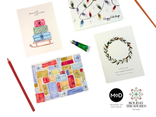 Holiday Treasures Workshop - Watercolour Cards