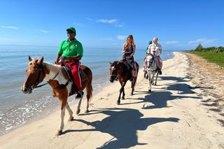 Horseback “SPECIAL”- Negril’s Beach Ride N’ Swim with Free photos/videos