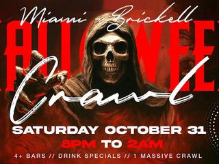 Brickell, Miami Halloween Bar Crawl — Halloween Saturday on Sat, Oct 31st
