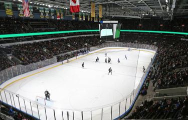 Flint Firebirds at Sudbury Wolves