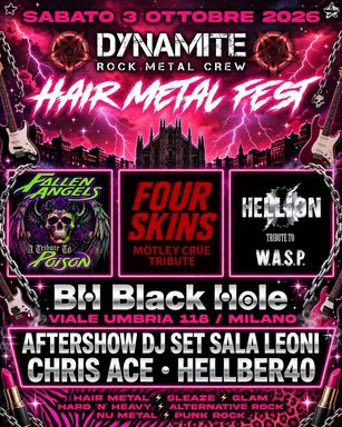 ⛧HAIR METAL FEST TRIBUTE⛧Mötley Crüe⛧Poison⛧W.a.s.p.